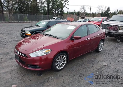 2015 Dodge Dart Limited z USA, uszkodzony, nr VIN 1C3CDFCB0FD242679